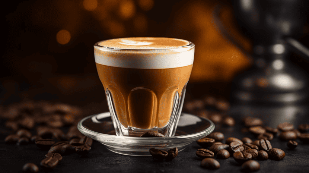 Best Grocery Store Coffee Beans For Espresso.  Espresso in a small glass cup