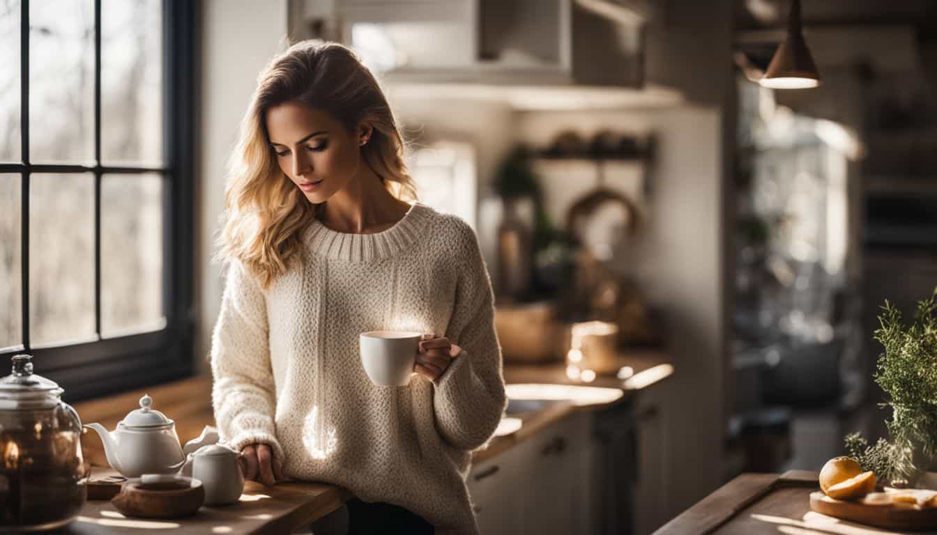 best coffee alternative, woman holding cup in hand